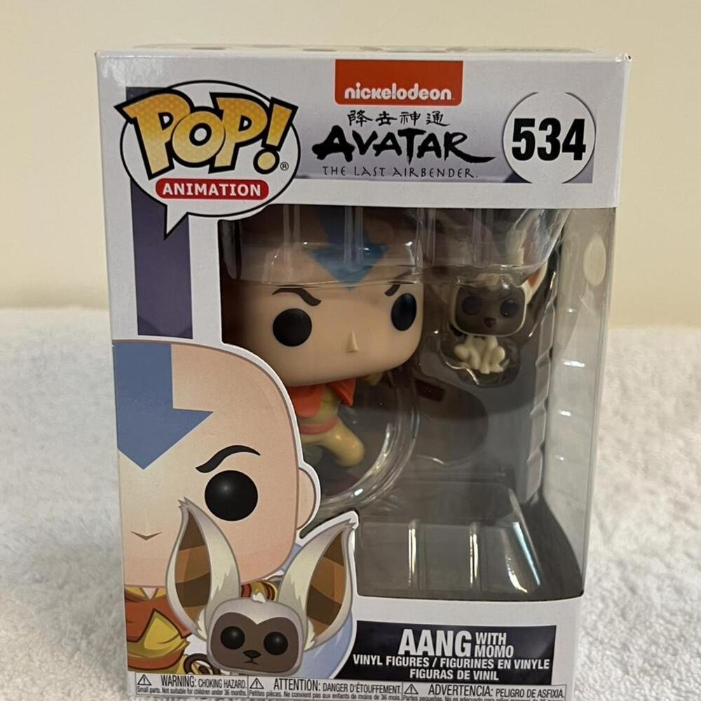 Funko Pop! Funko Aang with Momo: Avatar - The Last Airbender x POP #534